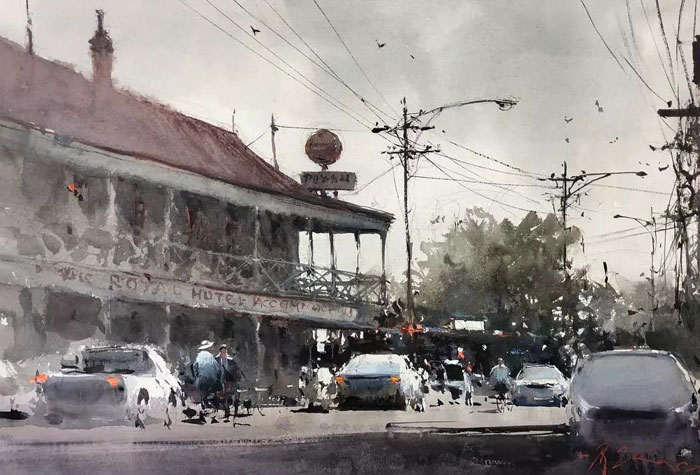 9位神級水彩畫家！太有意境了，令人嘆為觀止！